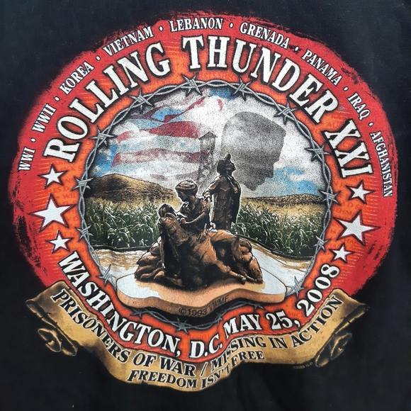 Harley-Davidson rolling thunder tshirt - Picture 2 of 5